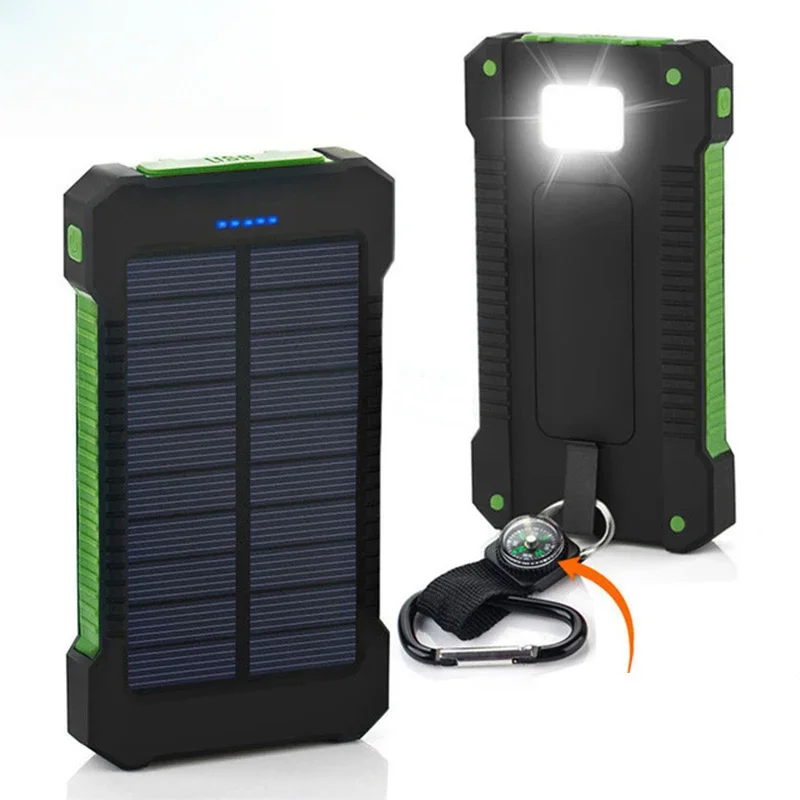 Solar Charger Panel Foldable - بنك طاقة شمسية محمول بسعة 20000