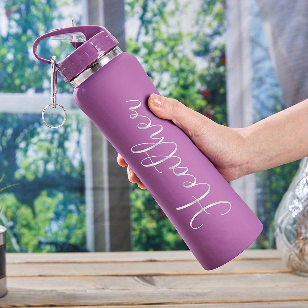 Stainless Steel Straw - زجاجة مياه من الفولاذ المقاوم للصدأ
