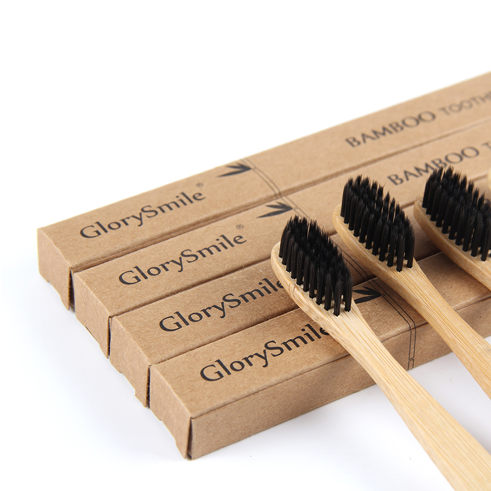 Bamboo Toothbrush Set - 1/4 قطعة فرشاة أسنان من الخيزران