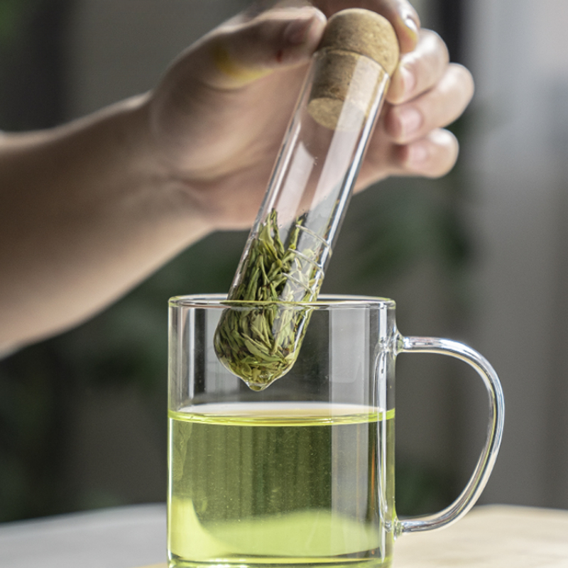 Loose Leaf Tea Infuser - قطعة واحدة من كوب الشاي المحمول