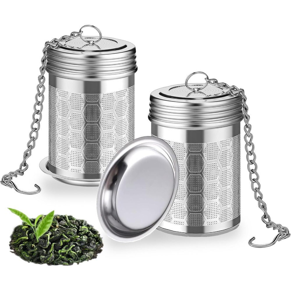 Loose Leaf Tea Infuser - فاصل ماء الشاي القابل لإعادة الاستخدام،