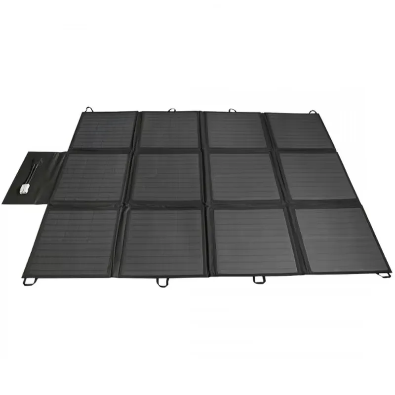 Solar Charger Panel Foldable - شاحن لوحة شمسية محمول للتخييم، نظام