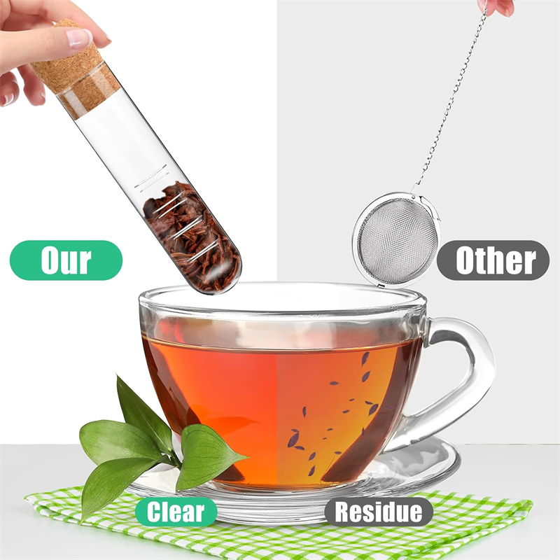 مصفاة شاي زجاجية للشاي السائب  - مراجعة Loose Leaf Tea Infuser وسعره