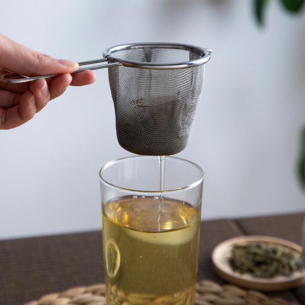 مصفاة شاي من الفولاذ المقاوم ل - مراجعة Loose Leaf Tea Infuser وسعره