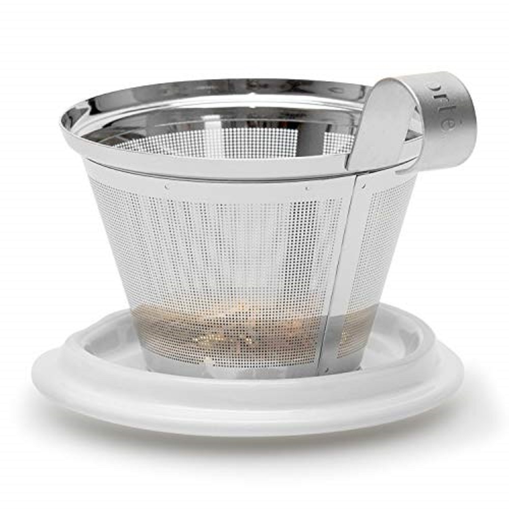 كوب كاتي سيراميك مزدوج الجدار، - مراجعة Loose Leaf Tea Infuser وسعره
