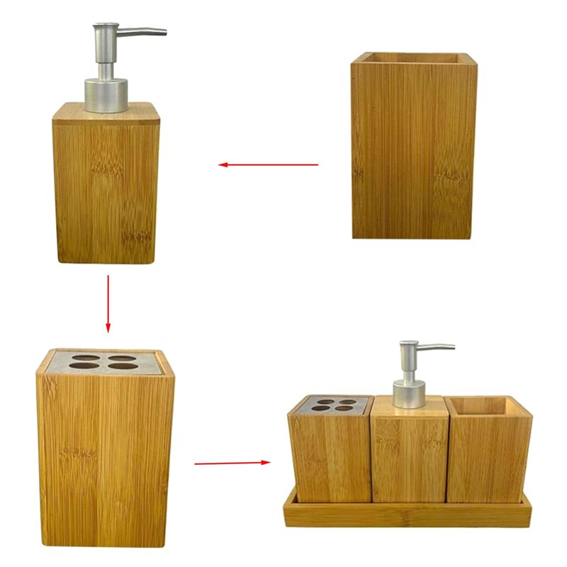 【صفقة فلاش】مجموعة صناديق تخزين - مراجعة Bamboo Toothbrush Set وسعره