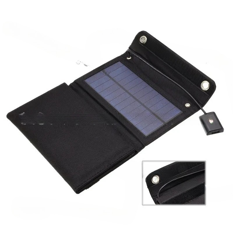 حقيبة قابلة للطي بالطاقة الشمس - مراجعة Solar Charger Panel Foldable وسعره