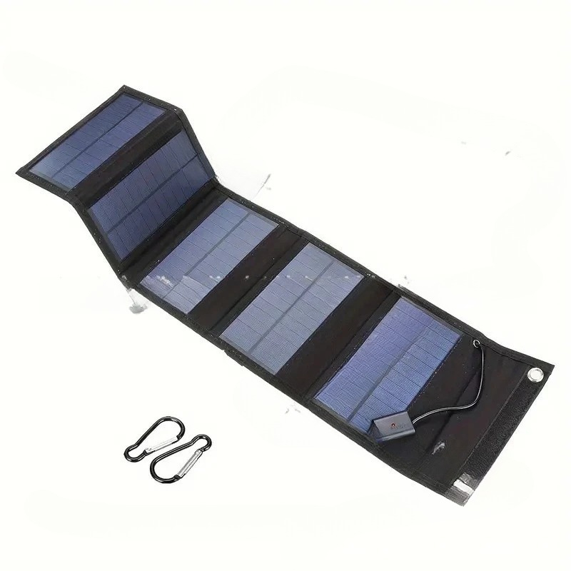 حقيبة قابلة للطي بالطاقة الشمس - مراجعة Solar Charger Panel Foldable وسعره
