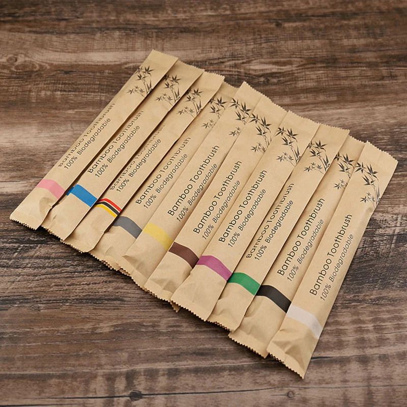 5-30 قطعة فرشاة أسنان من الخيز - مراجعة Bamboo Toothbrush Set وسعره