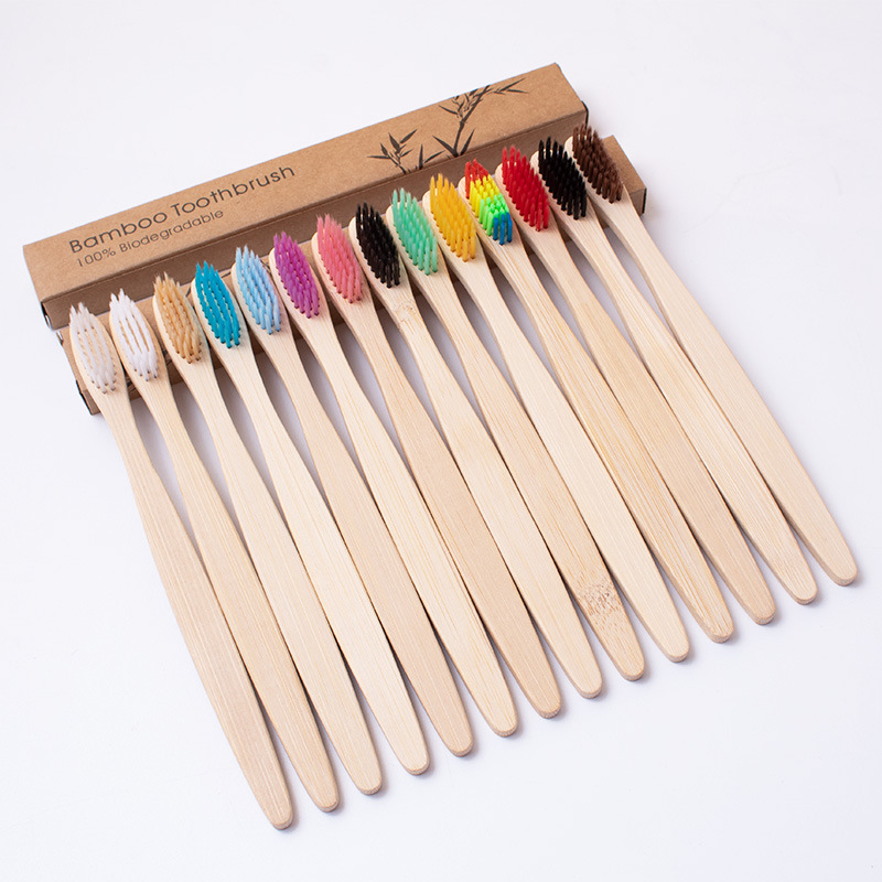 الكبار أشار الذيل شقة الخيزران - مراجعة Bamboo Toothbrush Set وسعره