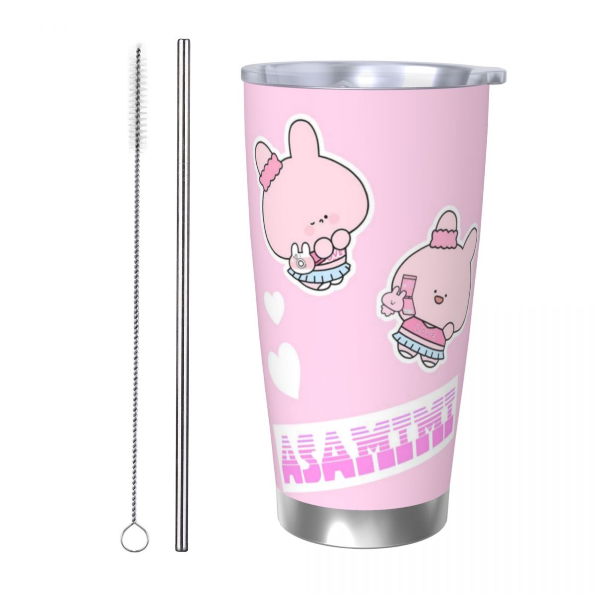 كوب سيارة أساميميشان كيوت أسام - مراجعة Stainless Steel Straw وسعره