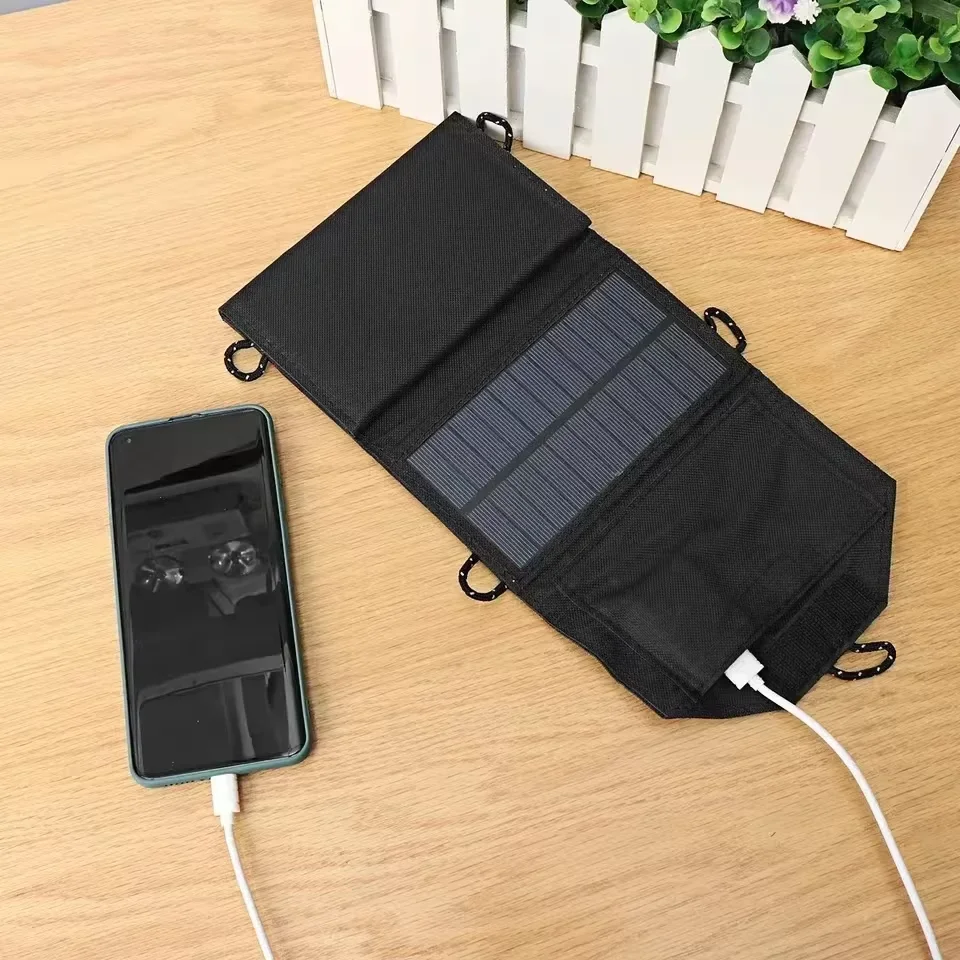 لوح شمسي قابل للطي بقوة 500 وا - مراجعة Solar Charger Panel Foldable وسعره