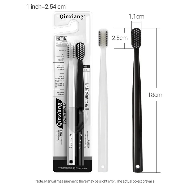 2-10 قطع فرشاة أسنان صديقة للب - مراجعة Bamboo Toothbrush Set وسعره