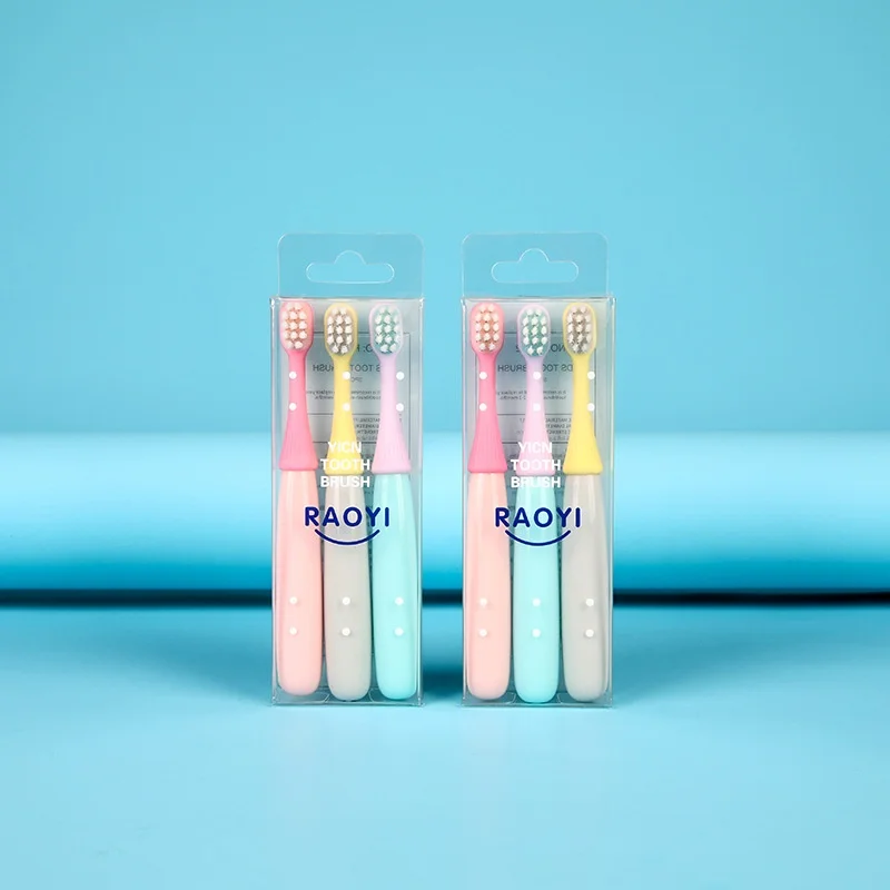 فرشاة أسنان كرتونية على شكل فط - مراجعة Bamboo Toothbrush Set وسعره