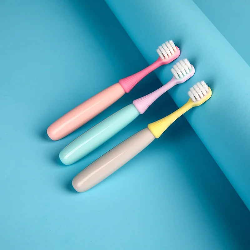 فرشاة أسنان كرتونية على شكل فط - مراجعة Bamboo Toothbrush Set وسعره