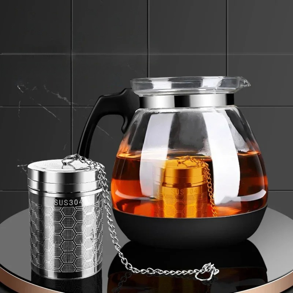 فاصل ماء الشاي القابل لإعادة ا - مراجعة Loose Leaf Tea Infuser وسعره