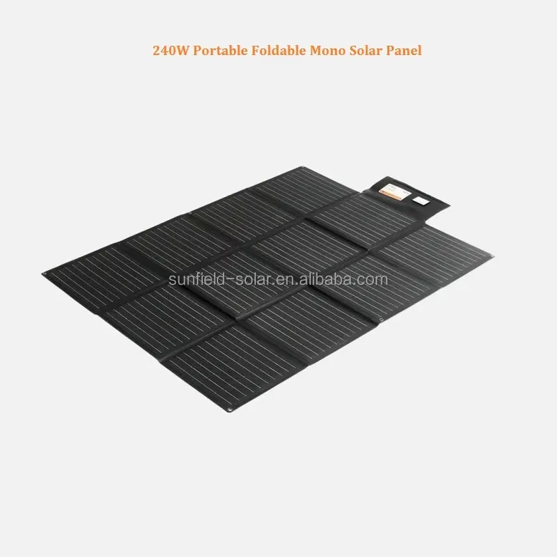 شاحن لوحة شمسية محمول للتخييم، - مراجعة Solar Charger Panel Foldable وسعره