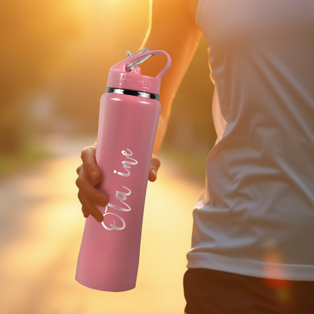 زجاجة مياه معزولة من الفولاذ ا - مراجعة Stainless Steel Straw وسعره